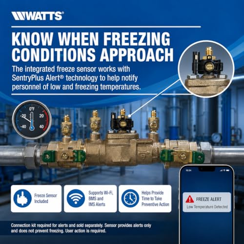 Watts LF007 Lead-Free Double Check Backflow Preventer Assembly 1-1/4" NPT by Watts - Image 3