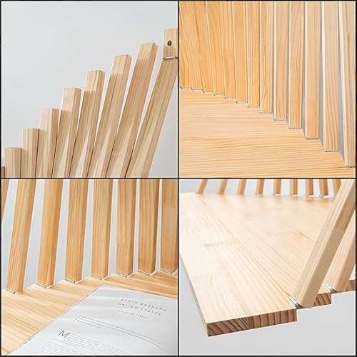 Table pliante murale en bois design moderne et finitions soignées - 5