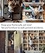 6 Sets Anti Tip Furniture Anchors for Baby Proofing, Earthquake Straps, Furniture Secure to Wall Anchors, Childproof and Home Safety, 10in