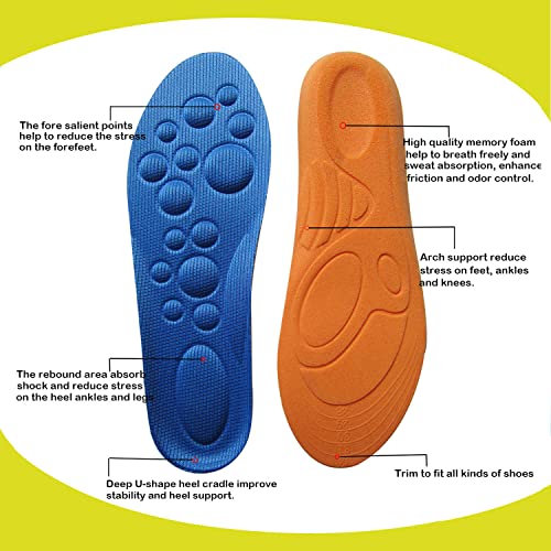 3 pack plantillas de espuma viscoelástica para niños miniatura 3