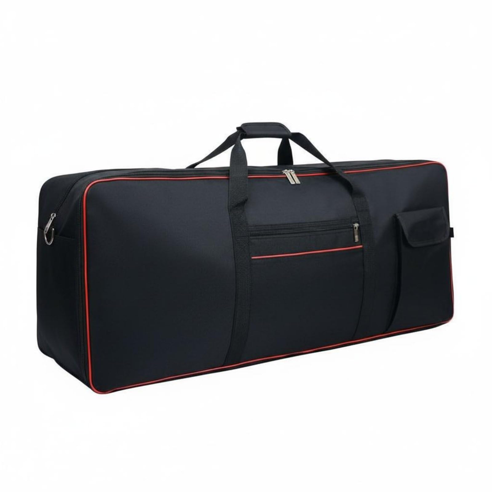 harayaa Electronic Piano Custodia Protettiva Tastiera Digitale Borsa Zaino Trasporto Astuccio Imbottito in Oxford Resistente All’acqua con Manici E Spallacci, 61 Tasti M