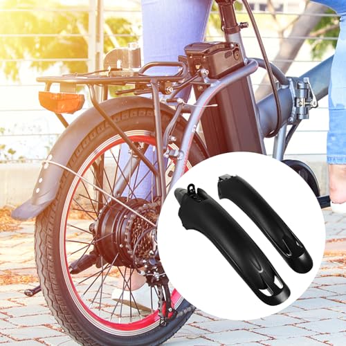 Garde boue VTT Yardwe plastique noir accessoire pneu vélo - 6