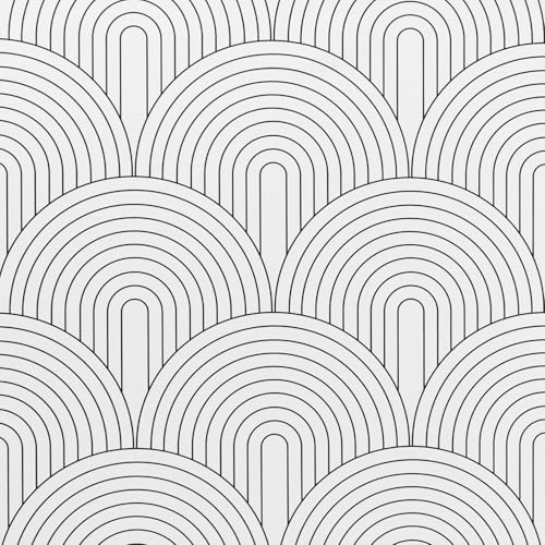 Arthome Black and White Peel and Stick Wallpaper,44x600cm Modern Geometric Contact Paper Self-Adhesive Waterproof Removable Wallpaper Decorative Vinyl Wall Paper for Bathroom,Living Room,Drawers Arthome Black and White Peel and Stick Wallpaper,44x600cm Modern Geometric Contact Paper Self-Adhesive Waterproof Removable Wallpaper Decorative Vinyl Wall Paper for Bathroom,Living Room,Drawers