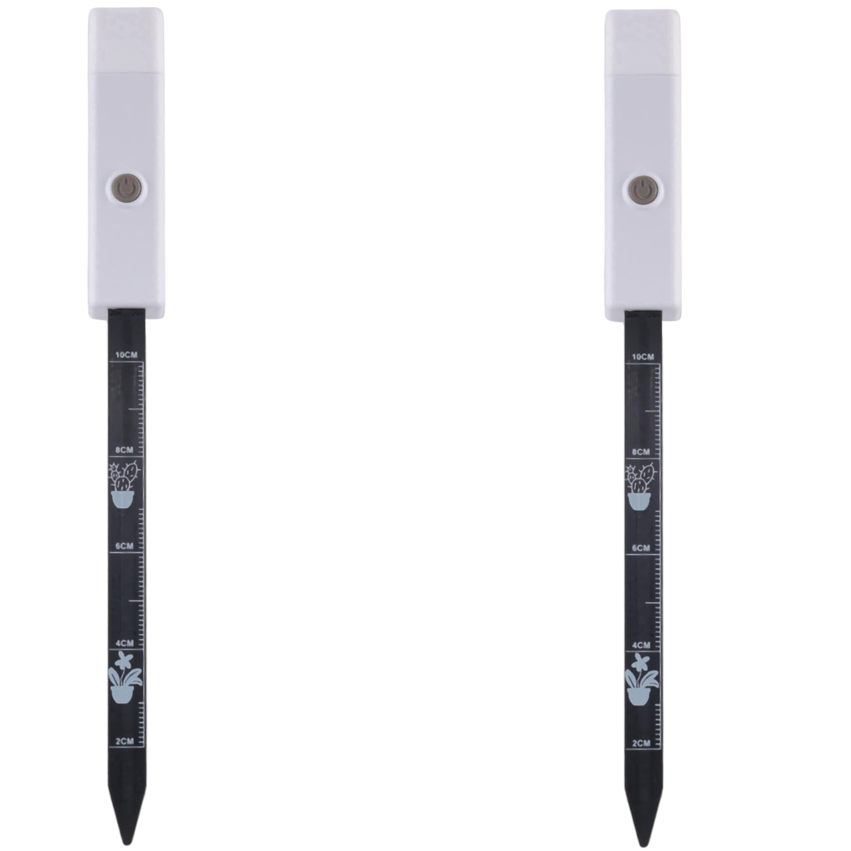 Jnchdghwa Black & White 2X Automatic Soil Moisture Meter For Plants,Plant Moisture Meter, Plant Water Meter, House Plant Soil Moisture Meter