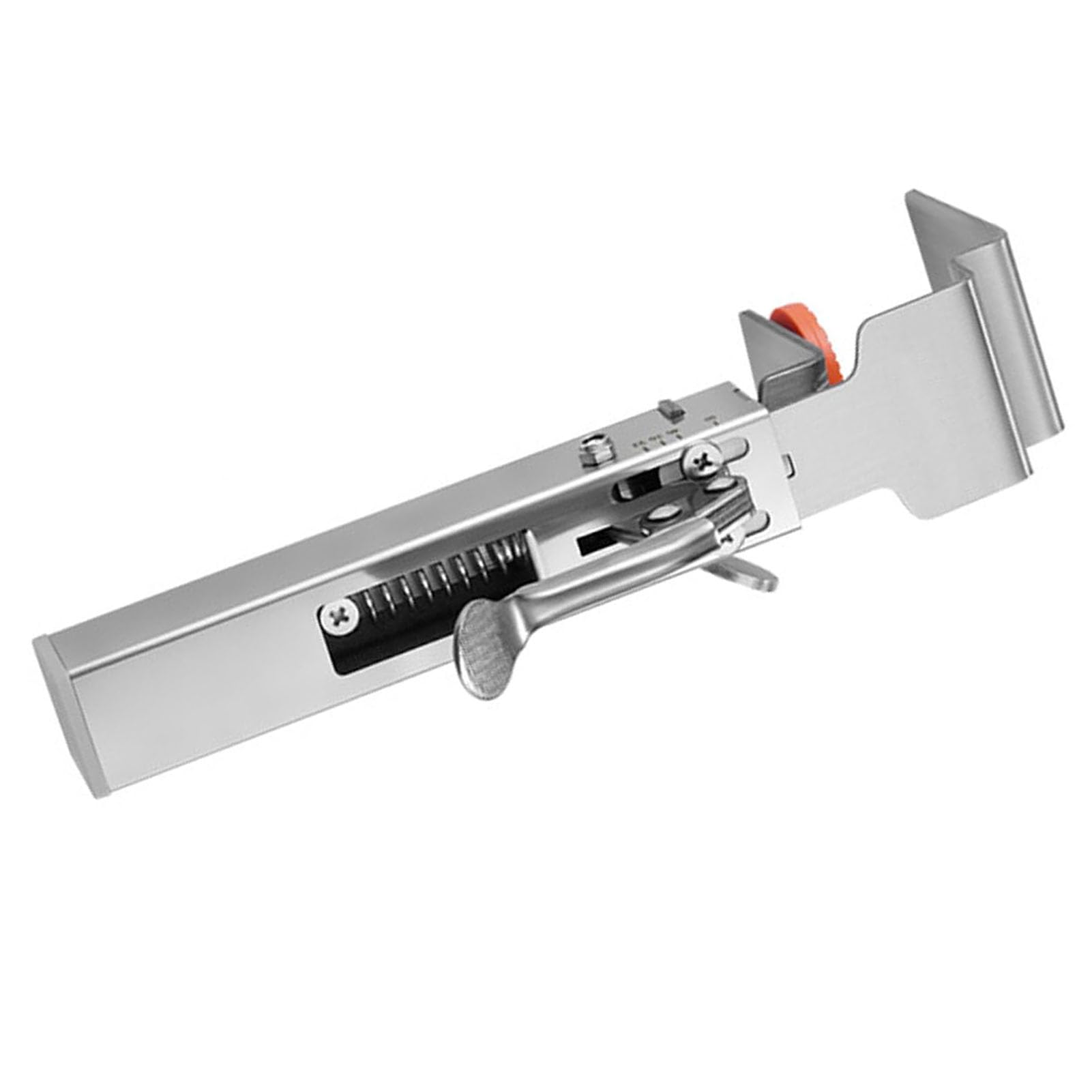 2 Pezzi Morsetto di Fissaggio Per Cassetti Regolabile, Morsetto Frontale per Cassetti In Acciaio Inossidabile per L'Installazione di Armadi, Maschera Hardware per Armadi per Strumenti