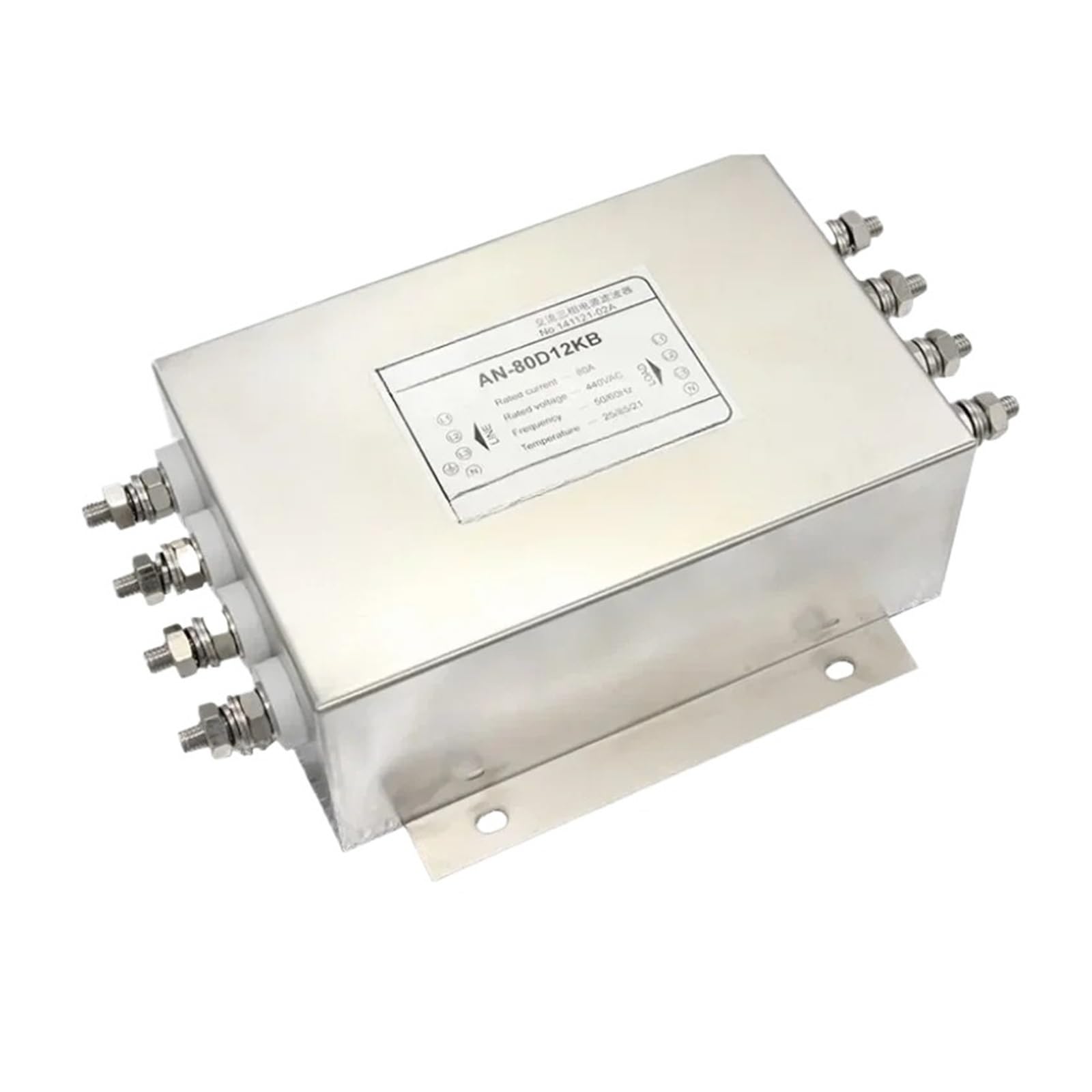 MBPAIHOP Three phase four wire power filter 80A 380V/440V AN-80D12KB bolt type filter inductor