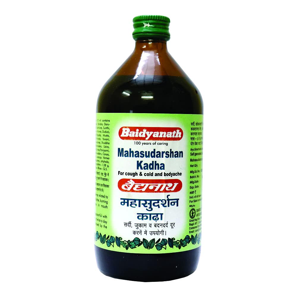 Baidyanath Asli Ayurved Mahasudarshan Kadha - 450 ml (Pack of 2) (B09BLXJJJT) Amazon Price History, Amazon Price Tracker