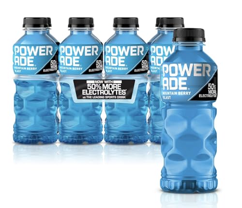 20% coupon - POWERADE Sports Drink Mountain Berry Blast, 20oz, 24 bottles