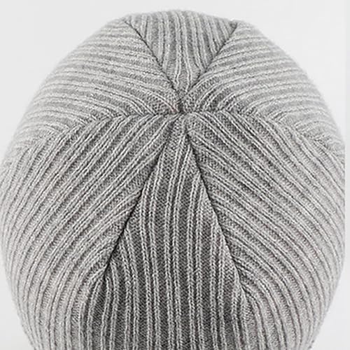 Conjunto de cachemira para mujer y niña con gorro táctil y bufanda azul 2