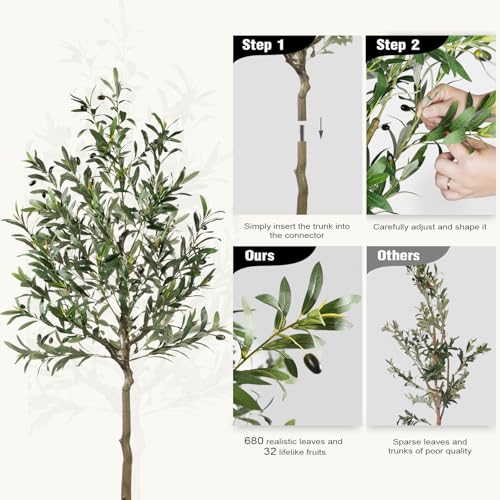 6ft-Artificial-Olive-Tree-with-Pot-Fake-Plants-Indoor-Realistic-Large-Faux-Potted-Tree-with-680-Leaves-32-Fruits-Faux-Olive-Tree-Plants-with-White-Planter-for-Home-Office-Decor