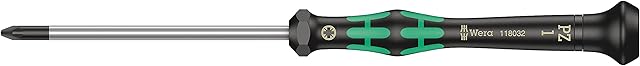 Wera Kraftform 2055 Micro Screwdriver - Pozidriv Tip 1