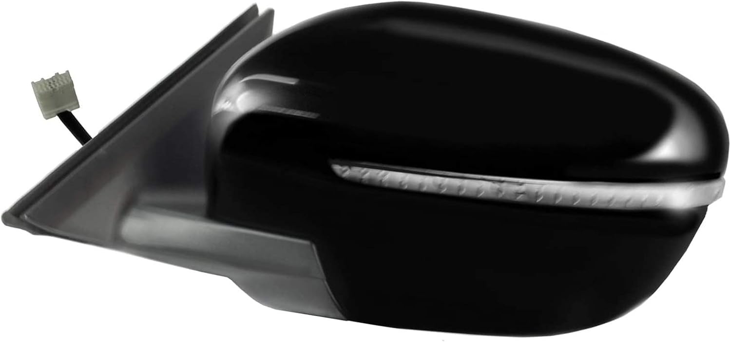 APA Replacement Door Mirror Assy Power Non-Heated with Signal Light Paint to Match Cap for 2014-2016 ROGUE US/Korea Built Driver Left Side 963024BA0A NI1320254