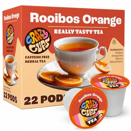 Pods, 22 Count | Naturally Caffeine Free, Kosher Certified, 