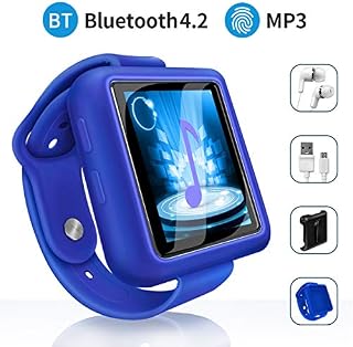 Mymahdi Sport Music Clip, 8GB Bluetooth MP3 Player with FM Radio/Voice Record Function,Touch