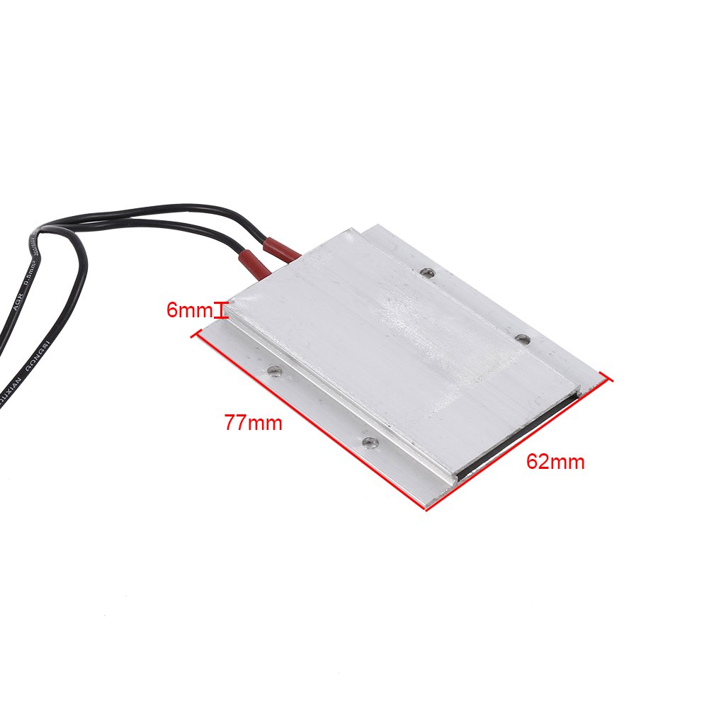Piastra Riscaldante con Termostato PTC 1 Pezzo - Riscaldatore a Temperatura Costante 220 V 50 W/80 W/110 W - Elemento Riscaldante Sostitutivo Per Piccoli Elettrodomestici(80 W 150 ℃)
