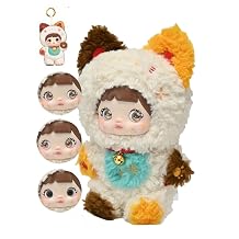 Nommi Blind Box Opened Plush Doll Nommi Loveliness Never Ends Series Confirmed Kawaii Plushie Charm Doll Cute Xmas Collectible Birthday Gift Hidden Cat
