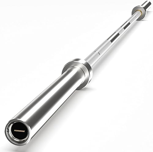 Miniatura 16 de Barra olímpica de 4 pies/4.9 pies/6 pies - Barra de peso de 2 pulgadas para entrenamiento de fuerza, levantamiento de pesas, sentadillas, peso Barra