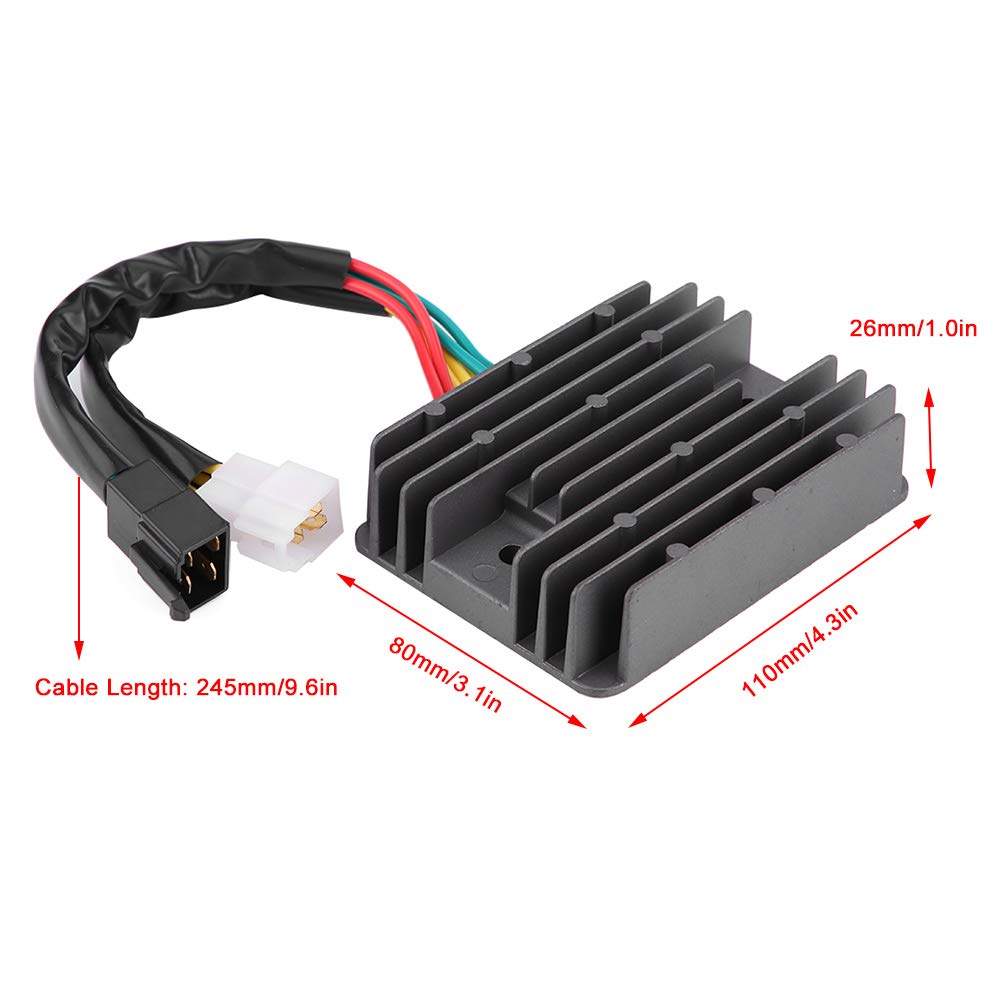Regulador de Voltaje rectificador de Motocicleta para 600 620 695 696 750 796 800 900 1000 regulador 900 para regulador de Voltaje para 800 2017 Mossimo