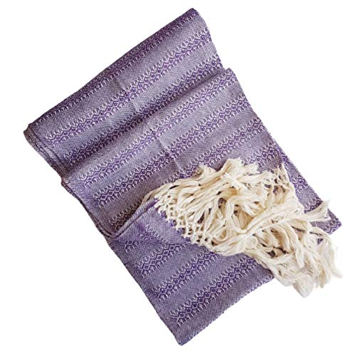 Mexican Rebozo Scarf, Shawl,100% Cotton, Hand Woven in Pedal Loom. 118.11