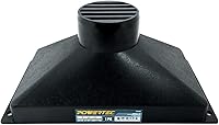 Vista 12 de POWERTEC 70131V - Campana antipolvo para sierra de mesa de 12 pulgadas, 1 paquete Negro