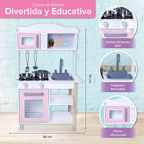 Encuentra la mejor selección de Cocinita madera los mejores 10. 6 Imagen adicional