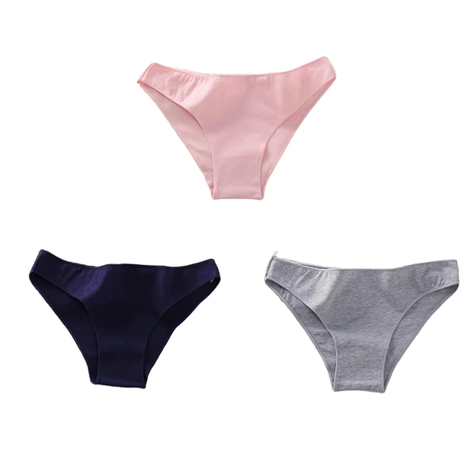 GAGALUWomen Panties 3Pcs/Set Ropa Interior De Algodón De Algodón Bragas Cómodas Damas Talla Talla