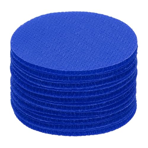 Image of PATIKIL Carpet Marker Spots 2 Inch / 5cm, 48 Pack Round Floor Markers Non Slip Carpet Dots for Classroom Teacher, Blue