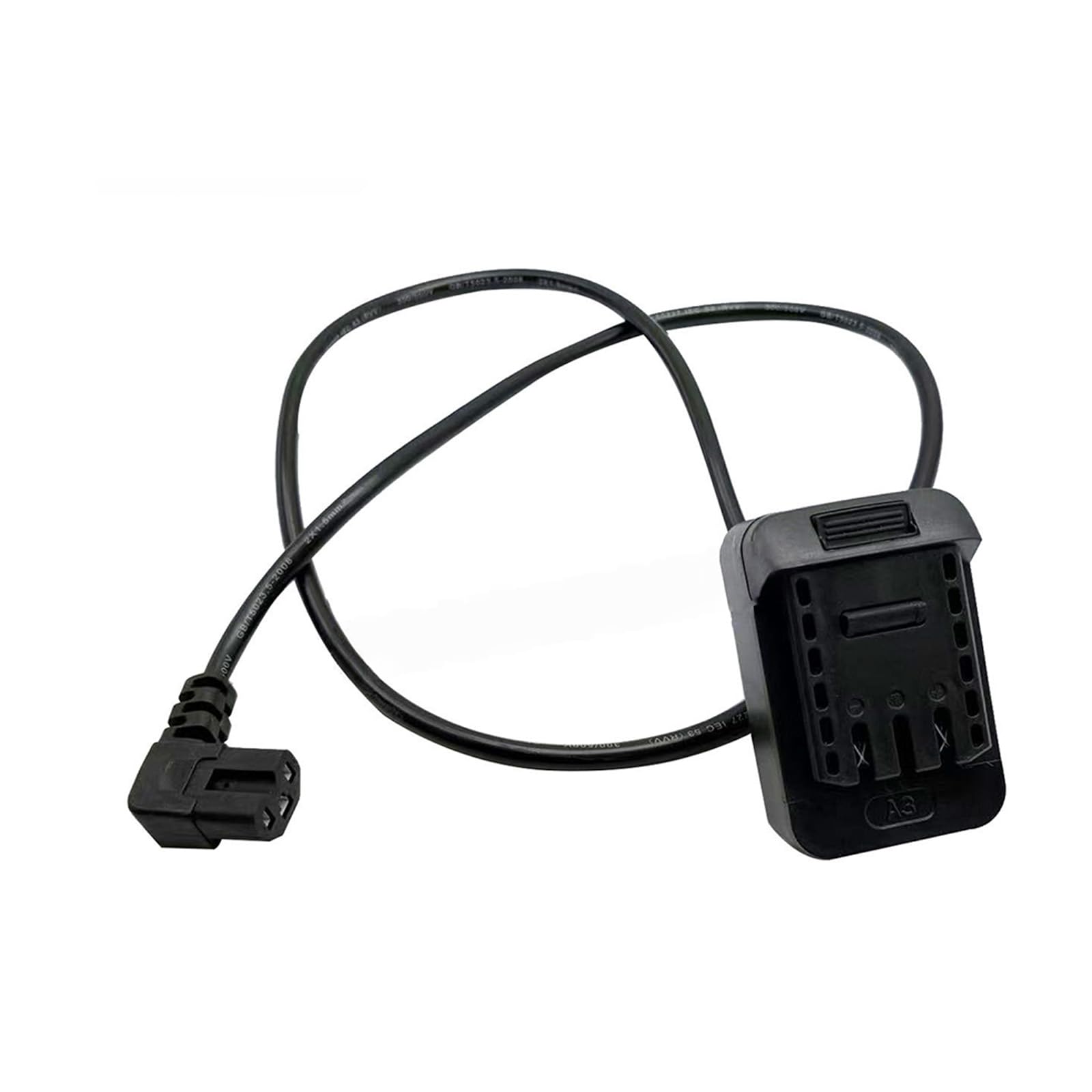 Easy Installation Power Tool Transfer Cable for Multiple Backpack Batteries 1.2M Wire Professional Electricians Use Battery Adapter