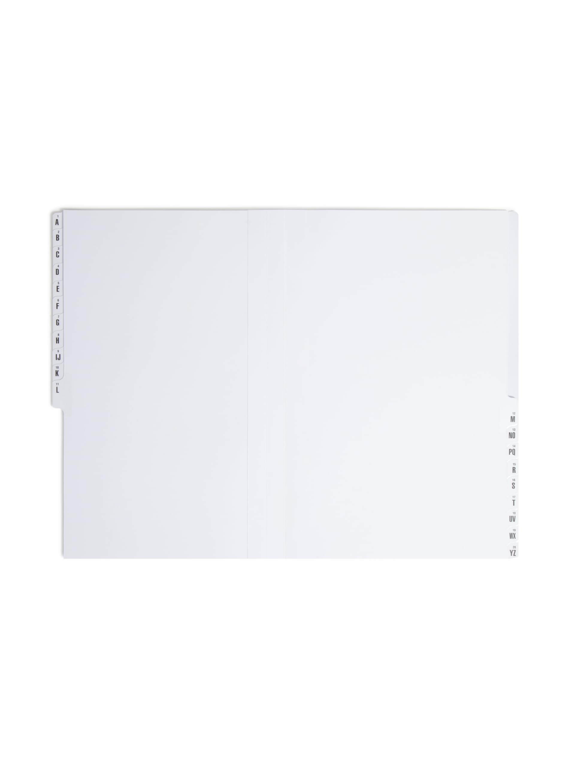 Smead Expandable Office Desk File Sorter, Office Supplies, Alphabetic (A-Z) and Numeric(1-20) Desk Organizer - Image 4