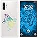 Produktbild PhoneNatic Case kompatibel mit Samsung Galaxy Note 10+ Silikon-Hülle Floral Fuchs M1-4