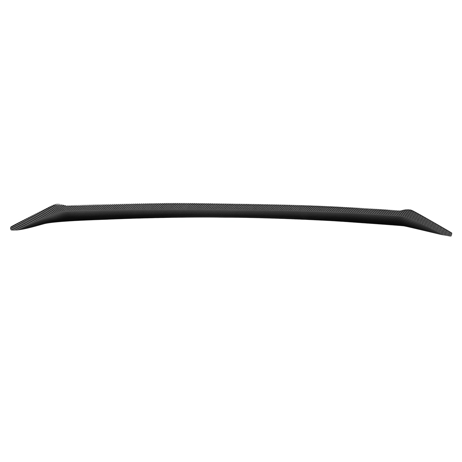 Sporty Carbon Fiber Rear Trunk Roof Spoiler Wing Sticker for GT86