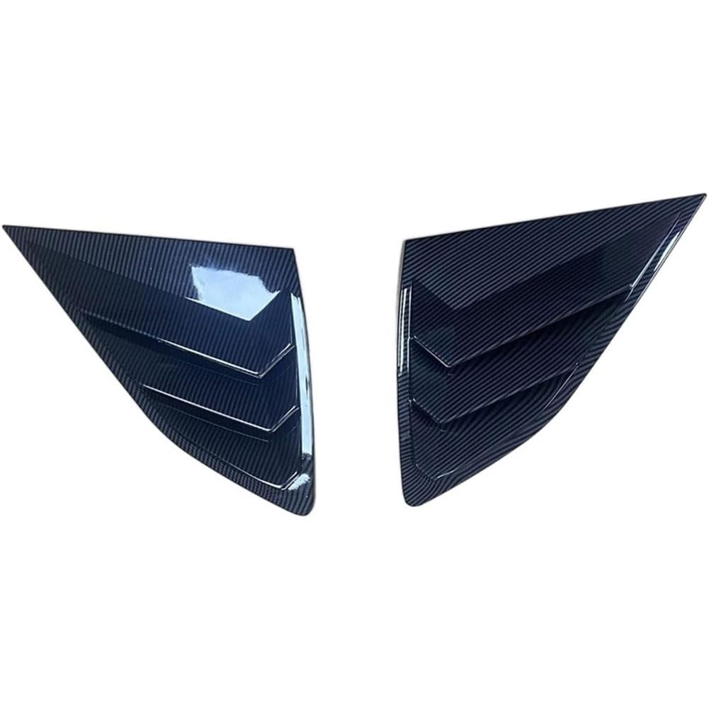 Persianas laterales traseras con ala de alerón para Hyundai Tucson 2016-2020, plástico ABS 6