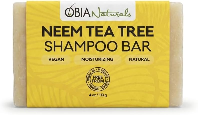 Obia Naturals Neem & Tea Tree Shampoo Bar