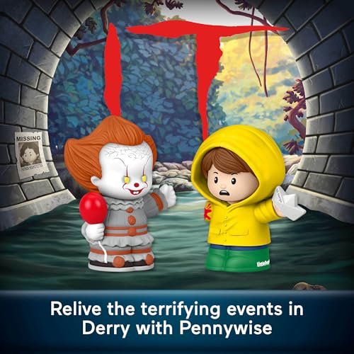 image for Little People Collector IT Movie Special Edition Set for Horror Fans, 