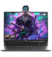 Tivique Gaming Laptop Ryzen 7 H255, tot 4,9 GHz, 16 GB DDR5 RAM 4800 MHz, SSD met 512 G ...