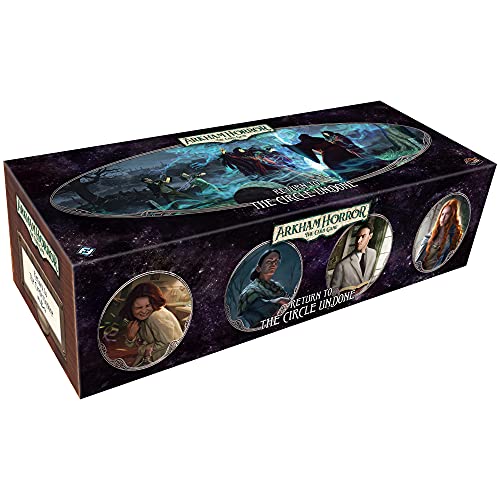 Fantasy Flight Games Arkham Horror The Card Game Return to the Circle Undone EXPANSION | Horror Game | Mystery Game | Cooperative Card Game | Ages 14+ | 1-2 Players | Avg. Playtime 1-2 Hours | Made by