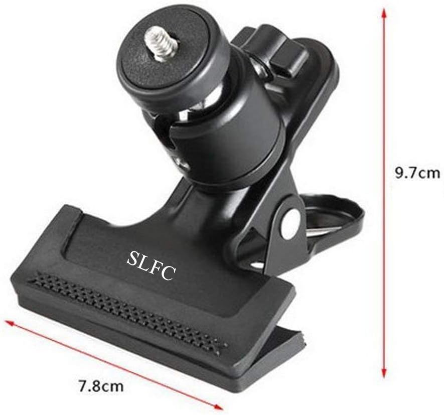 SLFC New Tripod Camera Clip Clamp Flash Reflector Holder Mount for