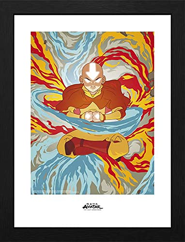 GBEYE AVATAR   Framed print Aang Avatar State (30x40)