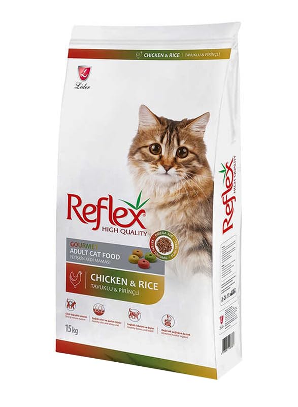 Reflex Adult Cat Food Multi Colour Chicken (15 KG)