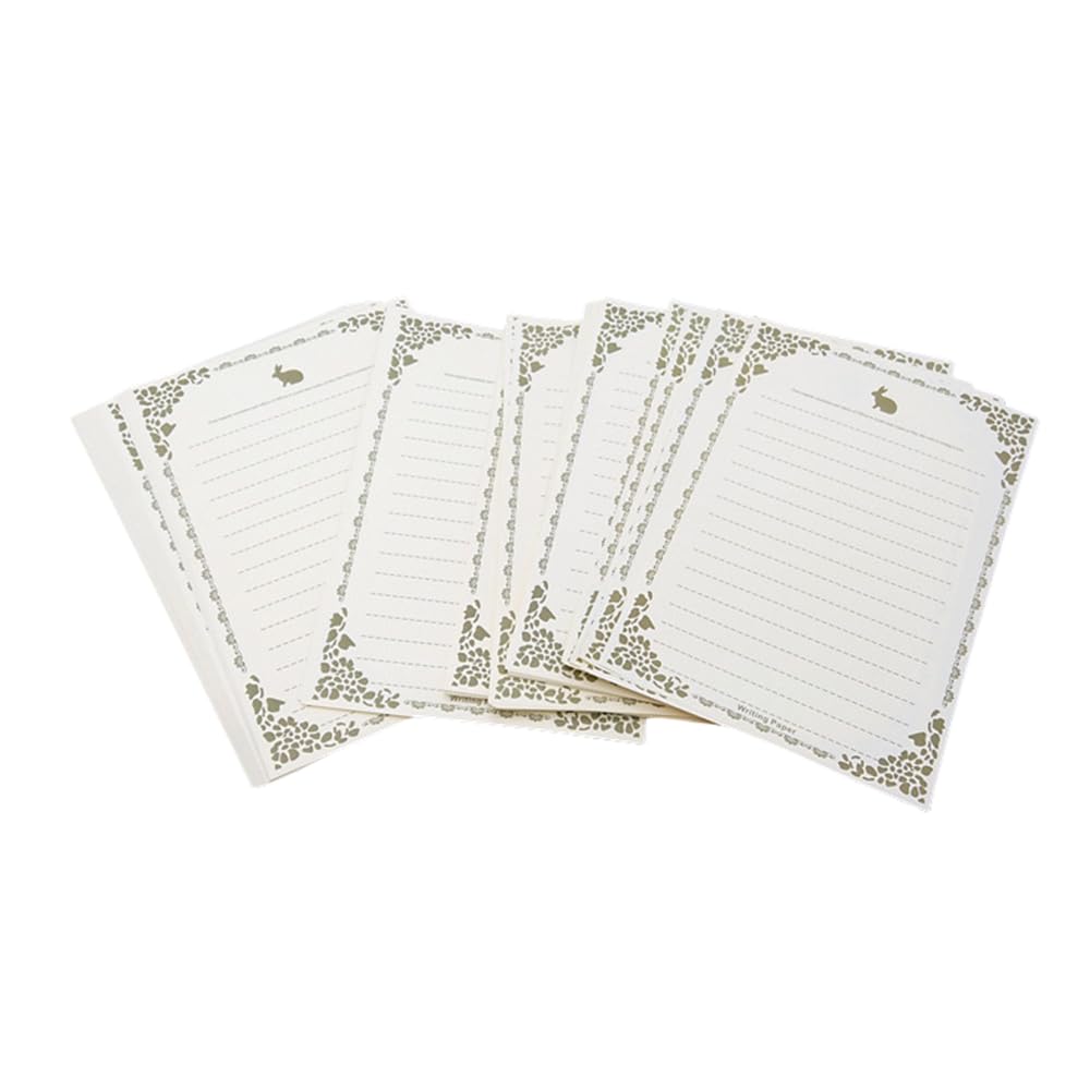 White Stationery Paper 100Sheets,A5 Stationary Paper for Writing Letters