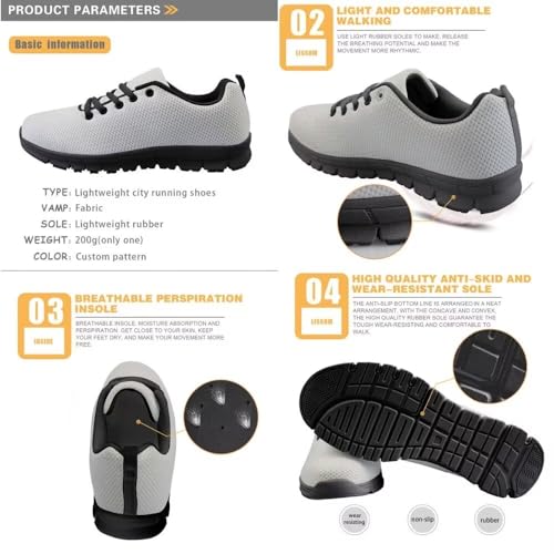 HUGS IDEA British Flag Pattern Men Running Sneakers Lightweight Walking Shoes4