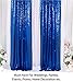 ShinyBeauty Sequin Curtains 2 Panels Royal Blue 2FTx8FT Sequin Photo Backdrop Sequin Backdrop Curtain Pack of 2-1011E