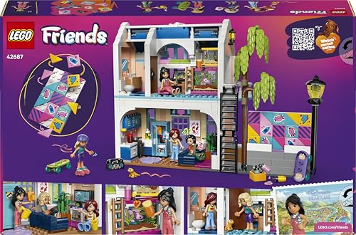 Friends Casa della Famiglia di Liann - Giocattolo in Miniatura da Costruire con Giardino, 4 Mini Bamboline, Animale Axolotl, Gecko e Accessori - Regalo di Compleanno per Bambine da 7 Anni - 42687 - Lego - Immagine 11