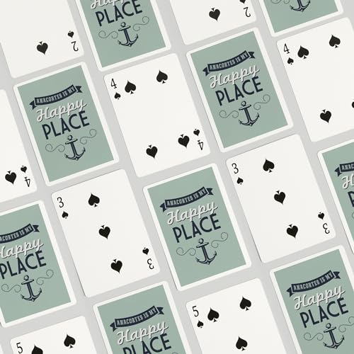Baraja de 52 Cartas Póker Anacortes Washington miniatura 4