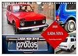 LADA NIVA - Exportschlager der UdSSR (Wandkalender 2026 DIN A4 quer), CALVENDO Monatskalender: Der sowjetische Geländewagen LADA NIVA in Kuba (CALVENDO Mobilitaet)