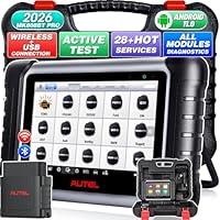 Autel MaxiCOM MK808BT PRO OBD2 Diagnosegerät Auto, 2026 Wireless Ver. von MK808S/ MK808/ MX808S, Bidirektional wie MK900/ MK900BT/ MK808BT Diagnosegerät, Aller Systeme, 28+ Service, Funktion mit BT506
