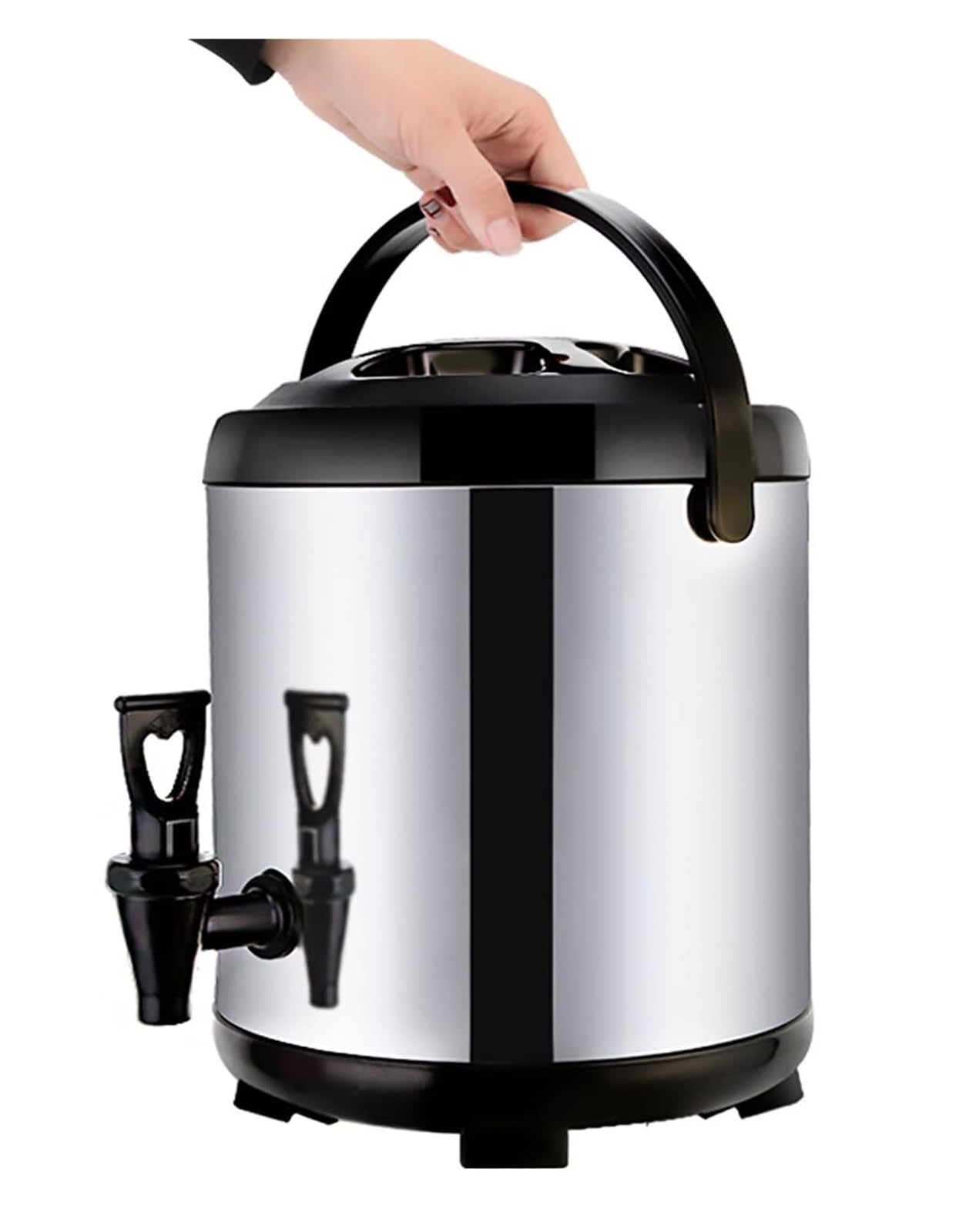Distributeur Isotherme de Boissons Chaudes en Inox 304 avec Robinet Haute Précision