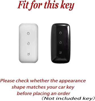 Leather Key Fob Cover Compatible with Geely Galaxy E5 Xingyao 8 L6 L7 E5 Sailing Edition Cityray Proton e.MAS 7 Key Controller Protective Cover Decoration Key Holder Orange