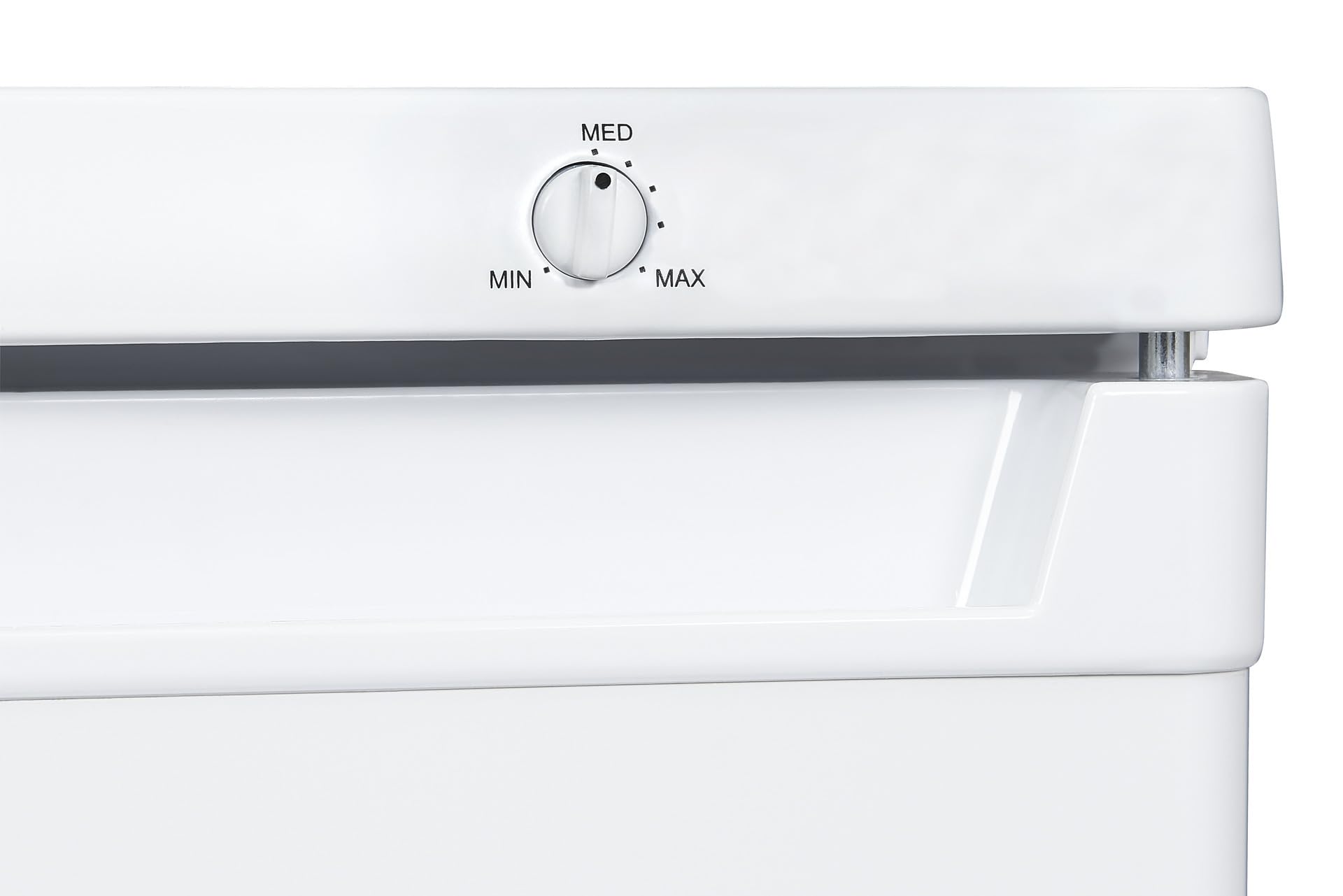 Exquisit GS80-040E Gefrierschrank - Standgerät mit 91 l Volumen, Weiß | Kompakter Tiefkühlschrank mit 3 Schubladen, 4-Sterne Gefrierleistung und wechselbarem Türanschlag - Ideal für kleine Küchen