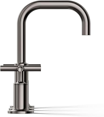 Miniatura 27 de KOHLER K-14406-3-2MB Purist - Grifo de lavabo de baño con asas de cruz baja, latón cepillado vibrante Latón cepillado vibrante.,Vibrant Brushed